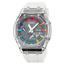 Годинники чоловічі спортивні Skmei 2100 Білий