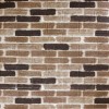 Самоклеюча 3D панель Sticker Wall під графітову цеглу катеринослав 700х770х3мм