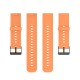 Ремінець силіконовий для годинника універсальний BeWatch HW 22 мм Помаранчевий