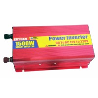 Перетворювач напруги інвертор Eryuan 1500W DC/AC 12V-220V Red (3_02578)