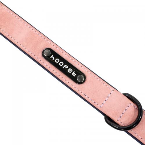 Нашийник для собак Hoopet W033 Pink XL двошаровий Нашийник для собак Hoopet W033 Pink XL двошаровий