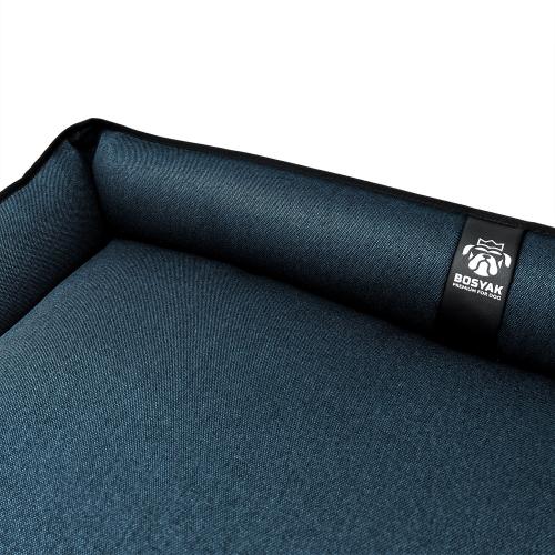 Лежак ліжко для собак всіх порід EGO Bosyak Рогожка XL 105x80 Синій (спальне місце для великих собак) Лежак ліжко для собак всіх порід EGO Bosyak Рогожка XL 105x80 Синій (спальне місце для великих собак)