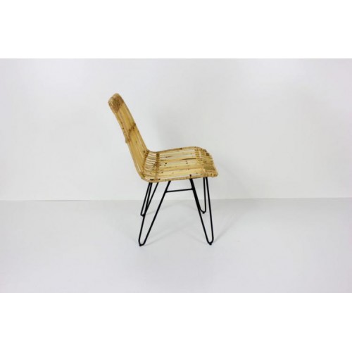 Стілець CRUZO Коста з натурального ротанга (sk10861) Стілець CRUZO Коста з натурального ротанга (sk10861)