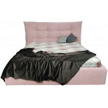 Ліжко BNB Calypso Comfort 120 х 190 см Simple З підйомним механізмом та нішою для білизни Рожевий