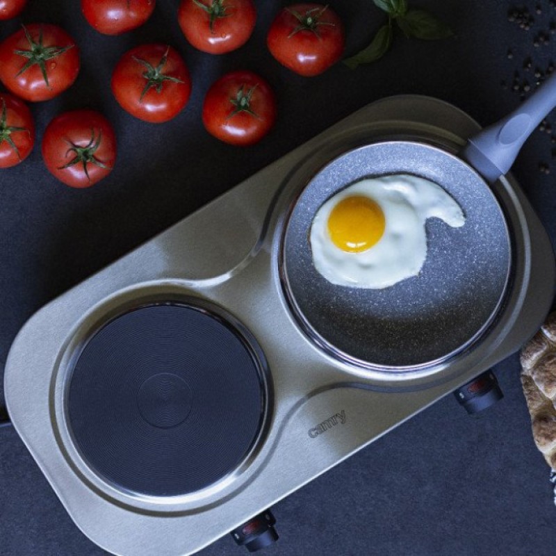 Плита електрична настільна двоконфорочна Camry CR 6511