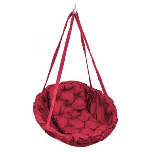 Підвісне крісло садовий гойдалка Coolki Оксфорд 600 Червоний (Діаметр 100 см) Підвісне крісло садовий гойдалка Coolki Оксфорд 600 Червоний (Діаметр 100 см)