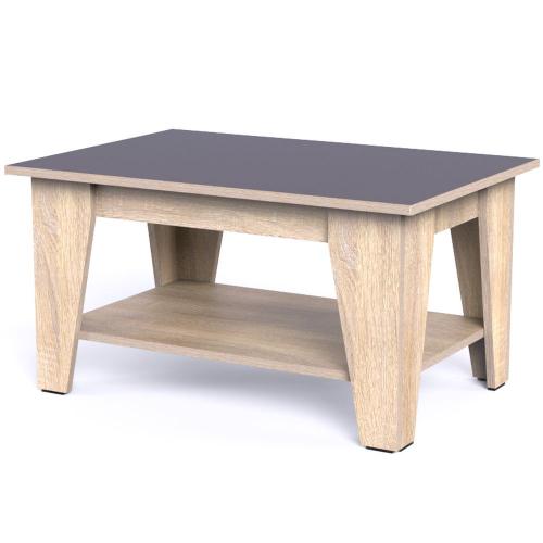 Журнальний столик Тиса Мебель СЖ-11 Сонома Графіт 42x55x80 см Журнальний столик Тиса Мебель СЖ-11 Сонома Графіт 42x55x80 см