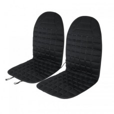 Накидка на два сидіння AIKESI 02 Black GB4706 з підігрівом від прикурювача 12В для автомобіля