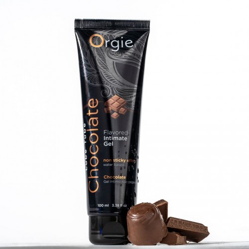 Лубрикант на водній основі Orgie Lube Tube Chocolate, 100 мл, зі смаком та ароматом шоколаду