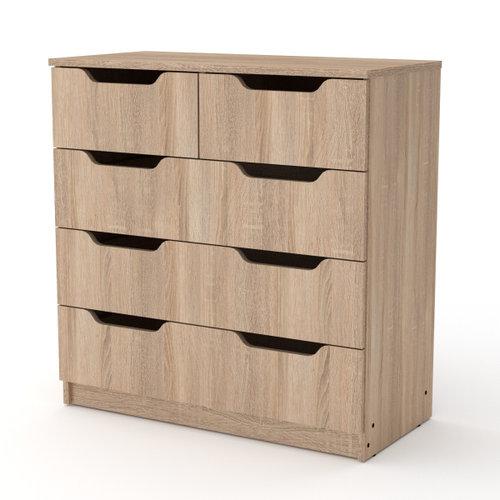 Комод для речей Компанит Дуб сонома 2 3М Комод для речей Компанит Дуб сонома 2 3М