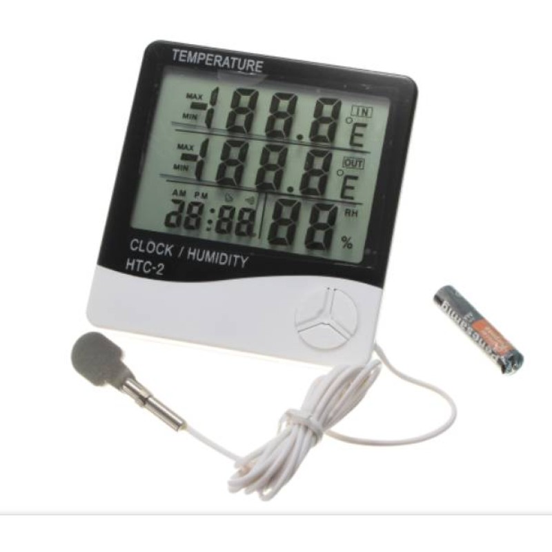 Цифровий термогігрометр з датчиком HTC-2 (HT4851)