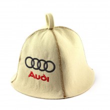Банна шапка Luxyart Audi Білий (LA-317)