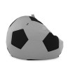 Крісло мішок М'яч Оксфорд 100см Студія Комфорту Розмір Стандарт Сірий + Чорний