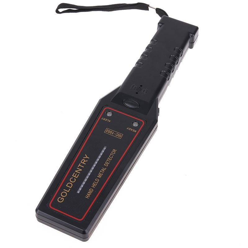 Ручний металодетектор - доглядовий металошукач Goldcentry GC-1002 зі шкалою рівня сигналу