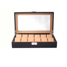 Шкатулка для зберігання годинників Craft 12PU.FIB.BR Чорний