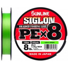 Шнур Sunline Siglon PE х8 150 м 0.270 мм 18.5 кг/40lb (1658-09-70)