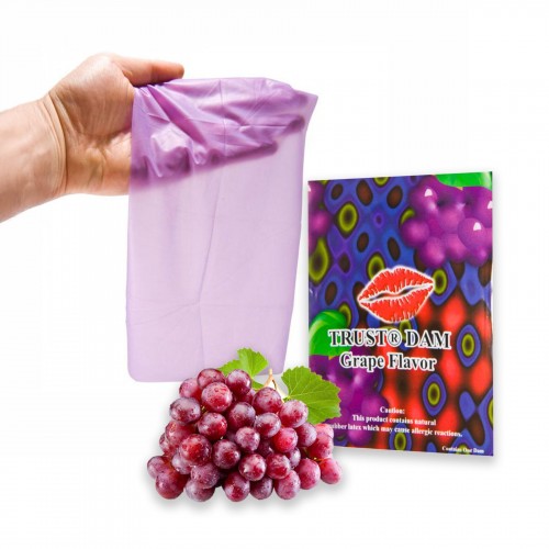 Латексна серветка Latex Dental Dams Grape 1 шт