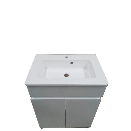 Тумба пластикова The MIX Одеса з умивальником зі штучного каменю 60 см Тумба пластикова The MIX Одеса з умивальником зі штучного каменю 60 см