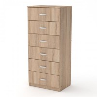 Комод для речей МС 6 Компанит Дуб Сонома