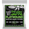 Струни для бас-гітари Ernie Ball 2816 Regular Cobalt Slinky Flatwound Bass 5-Strings 45/130