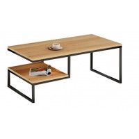 Кавовий журнальний столик у стилі Loft NS-603 480x1200x700 мм Черный Кавовий журнальний столик у стилі Loft NS-603 480x1200x700 мм Черный