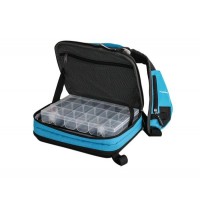 Сумка-рюкзак спінінгова Flagman Spin Bag з 2 коробками 34x24x10см Сумка-рюкзак спінінгова Flagman Spin Bag з 2 коробками 34x24x10см