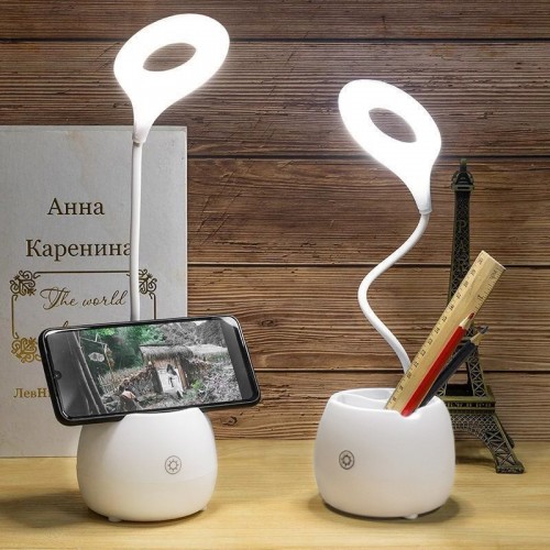 Настільна лампа акумуляторна LED з підставкою A-PLUS SST-813/1008808