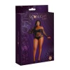 Сітчасте боді зі стразами Moonlight Plus Model 09 XL-XXXL Black, відкриті плечі в інтернет супермаркеті PbayMarket!