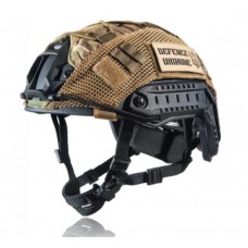 Тактична каска FAST NIJ IIIA та кавер L Мультикам