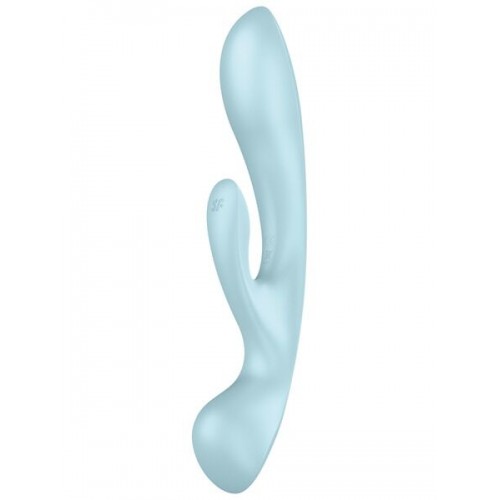 Вібратор-кролик Satisfyer Triple Oh Blue в інтернет супермаркеті PbayMarket!