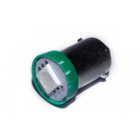 Світлодіодна лампа AllLight T 8.5 1 діод 5050 BA9S 12V 0.45W GREEN