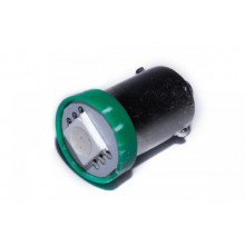 Світлодіодна лампа AllLight T 8.5 1 діод 5050 BA9S 12V 0.45W GREEN