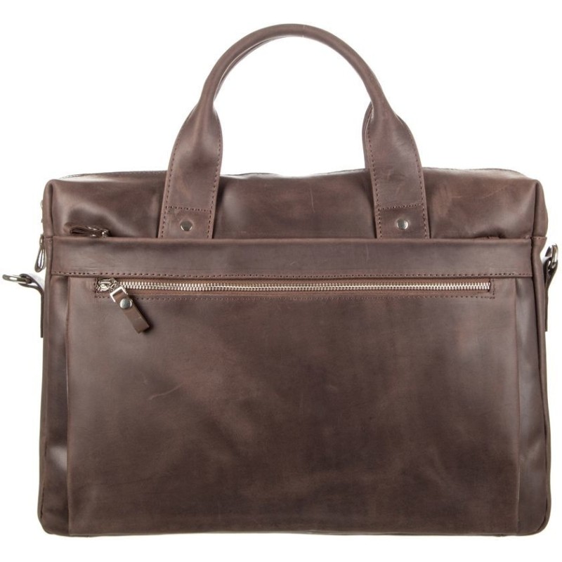 Сумка для ноутбука SHVIGEL 11026 Коричнева, Коричневий