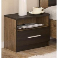Тумба ліжка Меблі Сервіс Вероніка комплект 2 шт Дуб април + Венге темний Тумба ліжка Меблі Сервіс Вероніка комплект 2 шт Дуб април + Венге темний