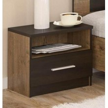 Тумба ліжка Меблі Сервіс Вероніка комплект 2 шт Дуб април + Венге темний Тумба ліжка Меблі Сервіс Вероніка комплект 2 шт Дуб април + Венге темний