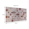 Декоративна ПВХ панель Sticker Wall 960x480x4 мм Різнокольоровий (D) SW-00002478