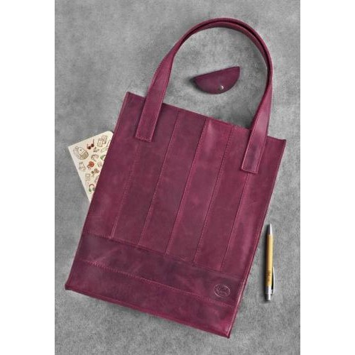 Сумка шоппер BlankNote Бетсі Бордовий (BN-BAG-10-vin) Сумка шоппер BlankNote Бетсі Бордовий (BN-BAG-10-vin)