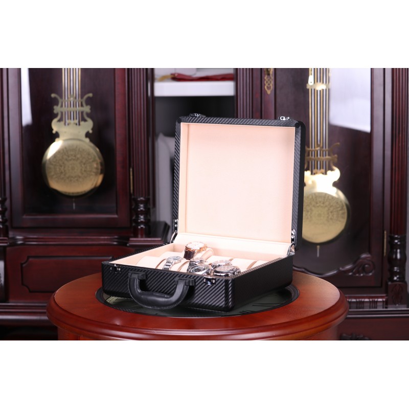 Шкатулка-кейс для зберігання годинників Salvadore 915CC-L Чорний