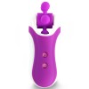 Стимулятор з імітацією оральних пестощів FeelzToys - Clitella Oral Clitoral Stimulator Purple