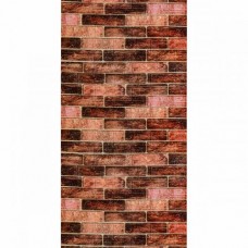 Самоклеюча 3D панель під коричневу цеглу катеринослав Sticker Wall 3080х700х3мм