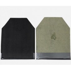 Бронеплити для плитоноски No Brand 4 клас Advance 25х30 см 2 шт Чорно-бежевий (1641862030)