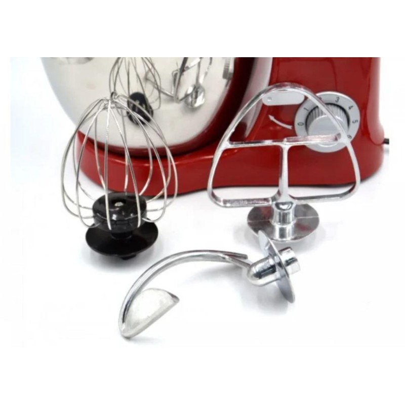 Кухонний планетарний міксер з чашею Domotec 368S 4 л та ваги кухонні SF-400 7 кг MTX 13550/1