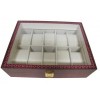 Шкатулка для зберігання годинників Craft 10WB.MAT.BR 26,2х20х8.5 см Коричнево-сірий