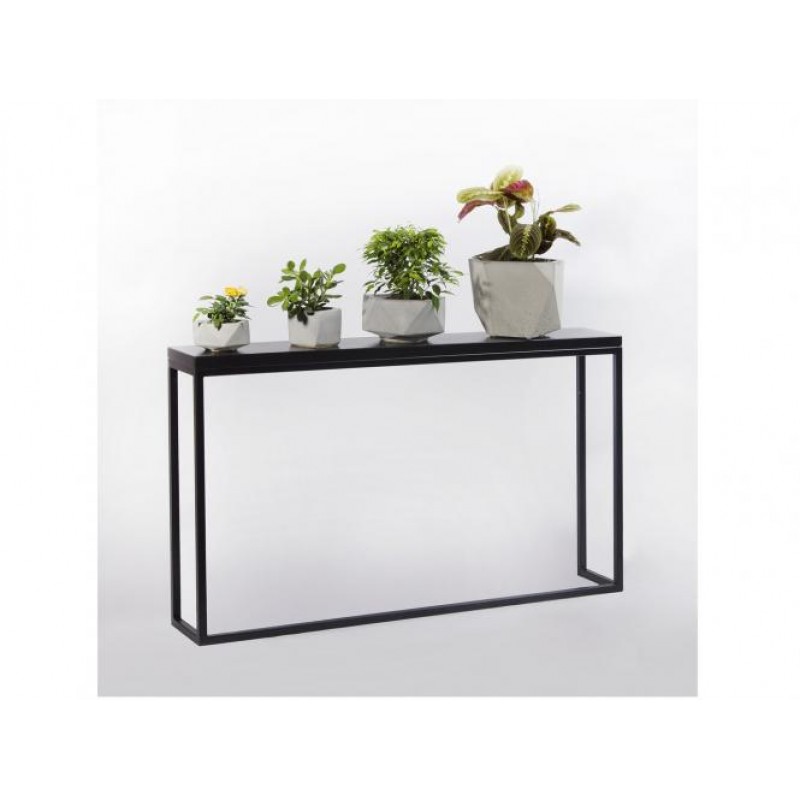 Консоль для дому в стилі Loft NS-343 830x1100x300 мм Черный