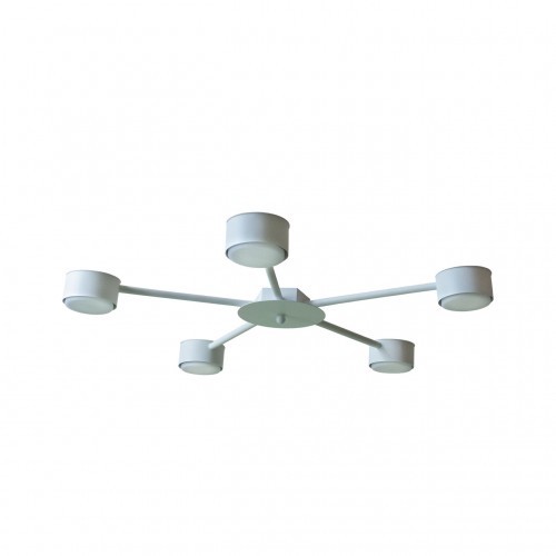 Люстра стельова MSK Electric Copter 5 плафонів GX53 NL 8040-5 WH Білий 618716 Люстра стельова MSK Electric Copter 5 плафонів GX53 NL 8040-5 WH Білий 618716