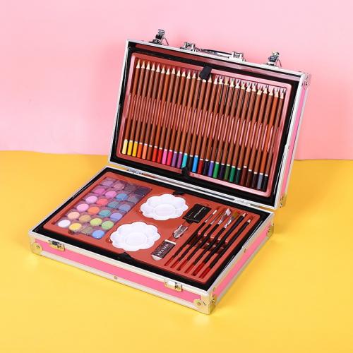 Набір для малювання та творчості No Brand ART set Єдиноріг дитячий в алюмінієвій валізі 145 предметів для юного художника Рожевий Набір для малювання та творчості No Brand ART set Єдиноріг дитячий в алюмінієвій валізі 145 предметів для юного художника Рожевий