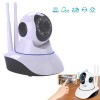 Бездротова Веб камера Онлайн Відеоняня з нахилом та панорамуванням WiFi Smart Net Camera Q6S з двома антенами Камера відеоспостереження з мікрофоном та зворотним зв'язком