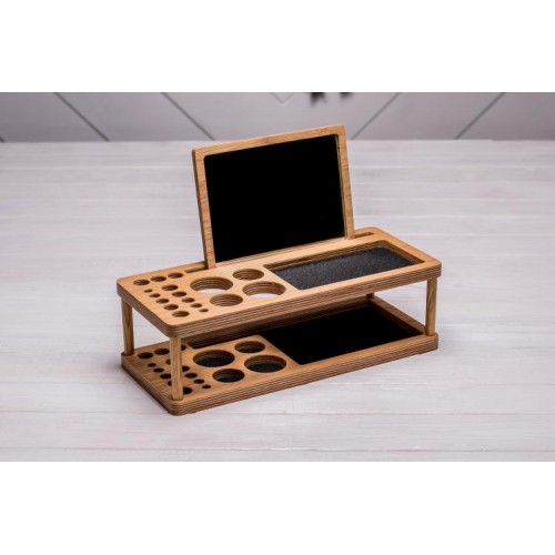 Органайзер для макіяжу ecoWalnut 350x150x107 мм Органайзер для макіяжу ecoWalnut 350x150x107 мм