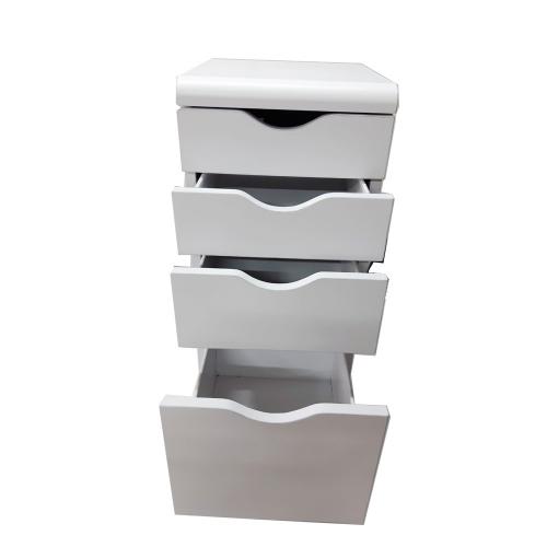 Комод The Mix Stairs 4 ящики 80 см білий Комод The Mix Stairs 4 ящики 80 см білий