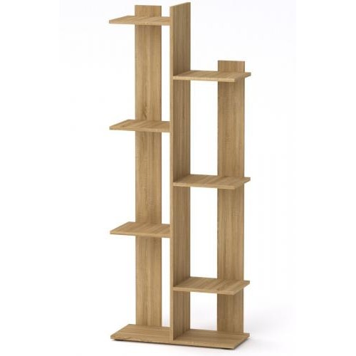 Стелаж-полиця Компанит П 29 61,7х27,6х160,7 см Дуб сонома Стелаж-полиця Компанит П 29 61,7х27,6х160,7 см Дуб сонома